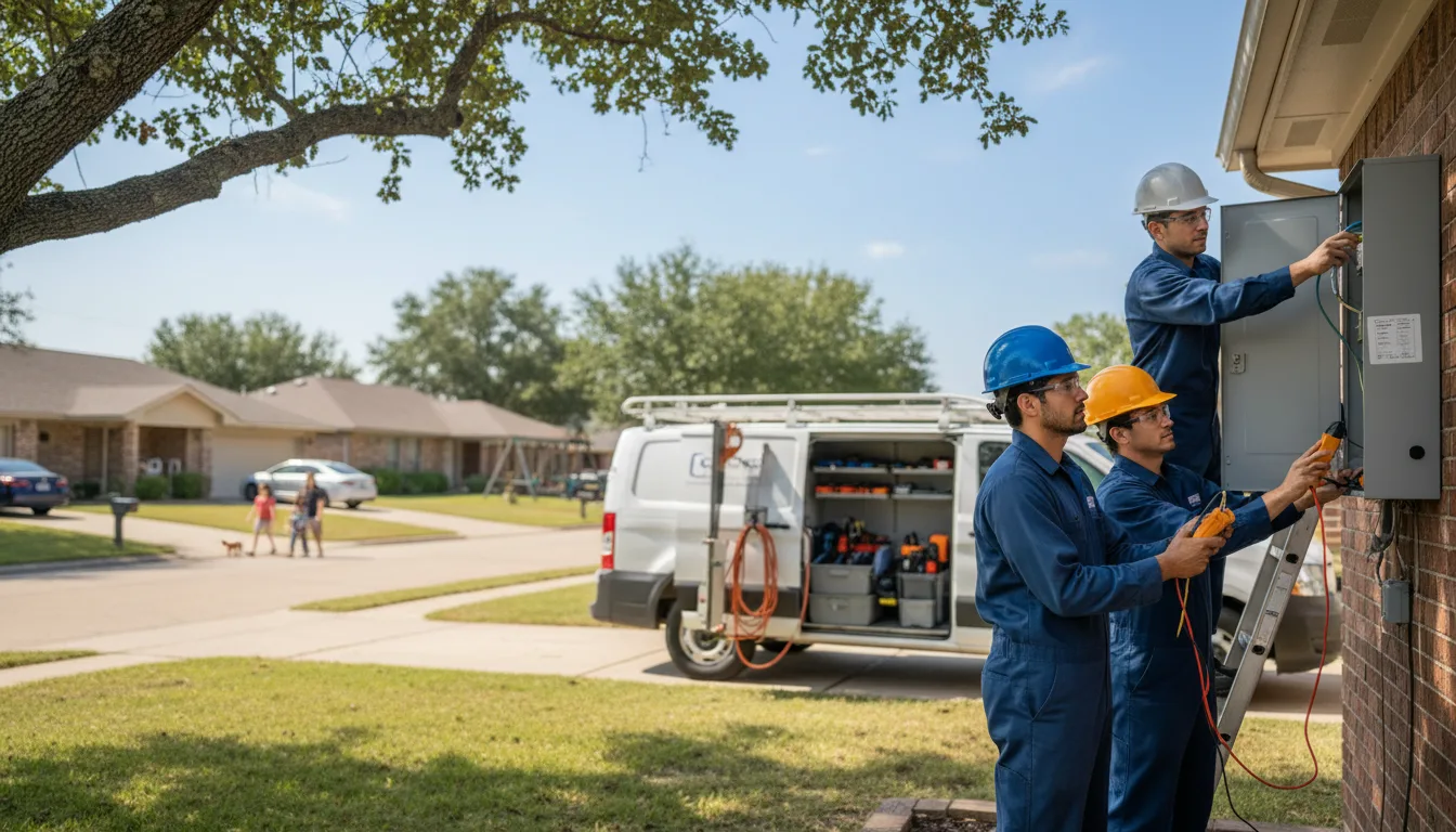 Certified electrician providing emergency electrical services in Blakely, GA